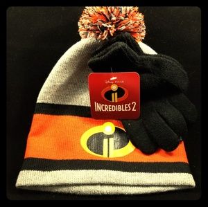 DISNEY Incredibles Kids' Beanie & Glove Set!